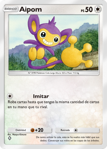 Carta de la expansión Saber Marino y Celeste