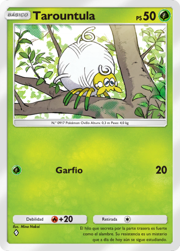 Carta de la expansión Encantos de Paldea