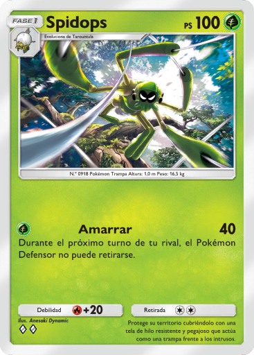 Carta de la expansión Encantos de Paldea