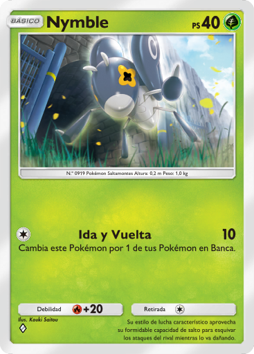 Carta de la expansión Encantos de Paldea