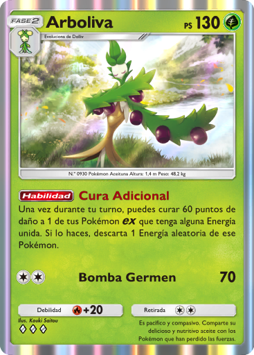 Carta de la expansión Encantos de Paldea