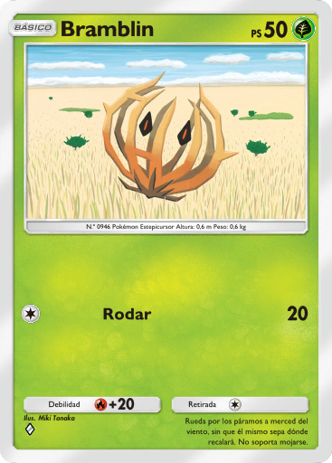 Carta de la expansión Encantos de Paldea