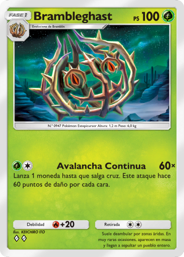 Carta de la expansión Encantos de Paldea