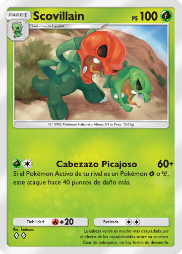 Carta de la expansión Encantos de Paldea