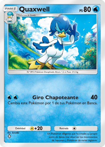 Carta de la expansión Encantos de Paldea