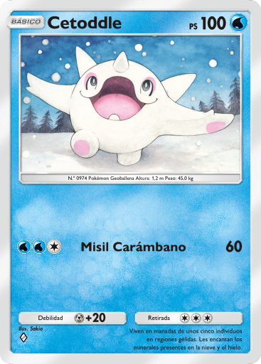 Carta de la expansión Encantos de Paldea