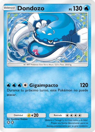 Carta de la expansión Encantos de Paldea