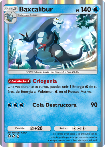 Carta de la expansión Encantos de Paldea