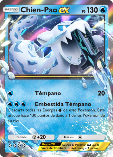 Carta de la expansión Encantos de Paldea