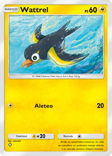 Carta de la expansión Encantos de Paldea