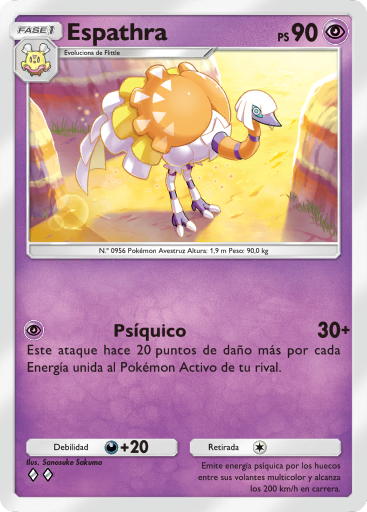 Carta de la expansión Encantos de Paldea