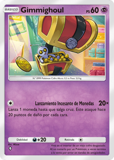 Carta de la expansión Encantos de Paldea