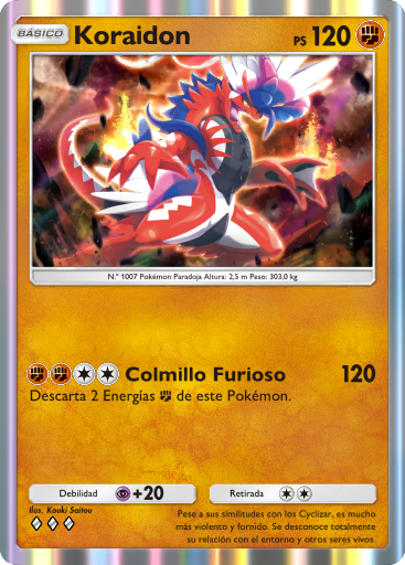 Carta de la expansión Encantos de Paldea