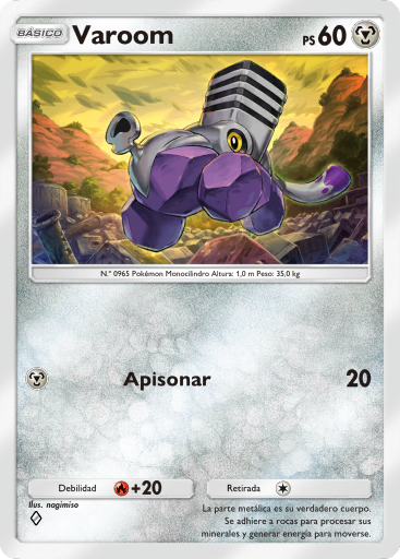 Carta de la expansión Encantos de Paldea