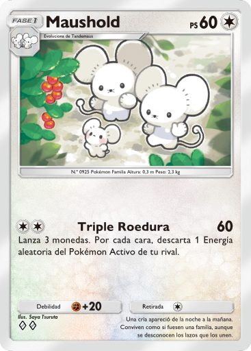 Carta de la expansión Encantos de Paldea