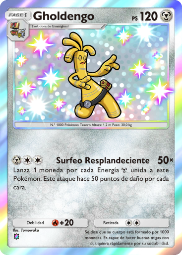 Carta de la expansión Encantos de Paldea