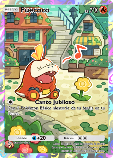 Carta de la expansión Encantos de Paldea