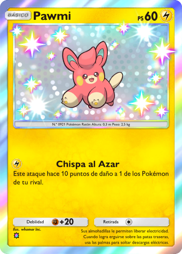 Carta de la expansión Encantos de Paldea