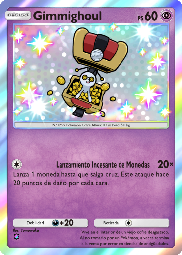 Carta de la expansión Encantos de Paldea