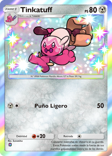 Carta de la expansión Encantos de Paldea