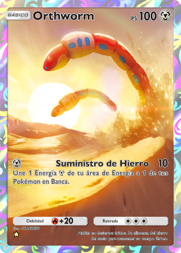 Carta de la expansión Encantos de Paldea