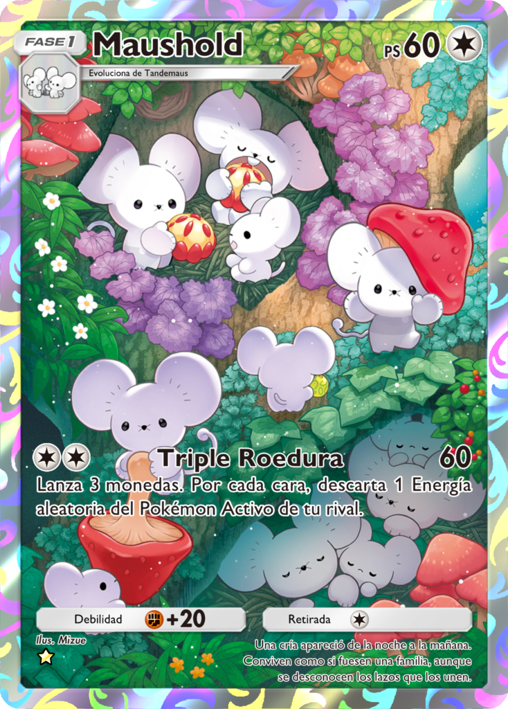 Carta de la expansión Encantos de Paldea