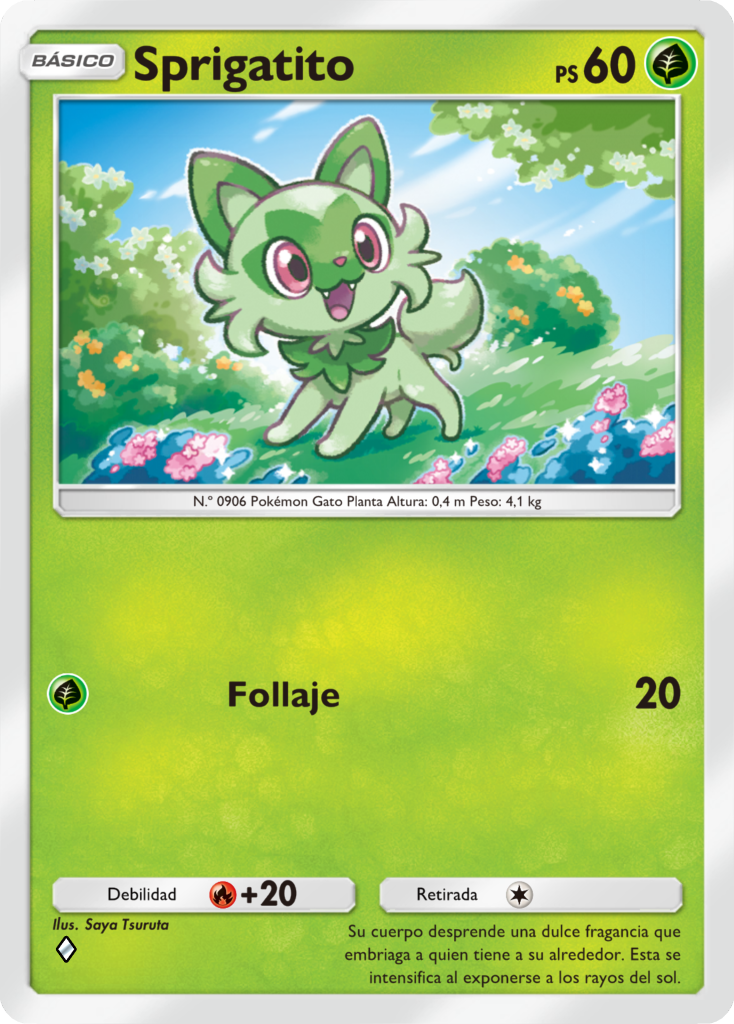 Carta de la expansión Encantos de Paldea