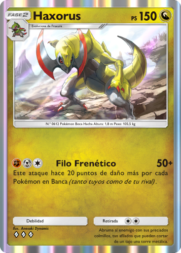 Carta de la expansión Megavariocolor