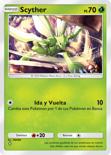 Carta de la expansión Megavariocolor