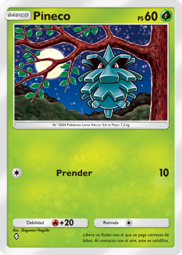 Carta de la expansión Megavariocolor