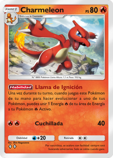 Carta de la expansión Megavariocolor