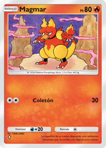 Carta de la expansión Megavariocolor