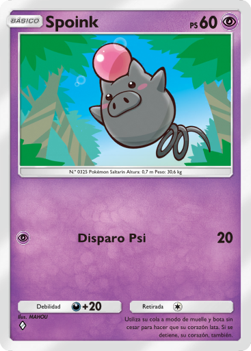 Carta de la expansión Megavariocolor