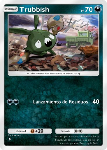 Carta de la expansión Megavariocolor