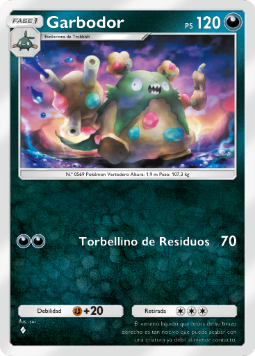 Carta de la expansión Megavariocolor