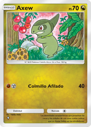 Carta de la expansión Megavariocolor