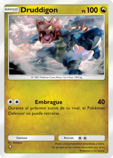 Carta de la expansión Megavariocolor