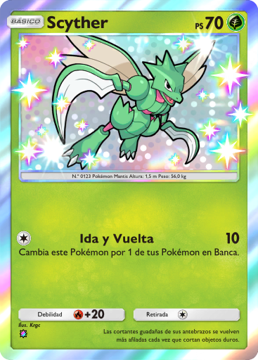 Carta de la expansión Megavariocolor