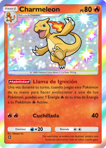 Carta de la expansión Megavariocolor