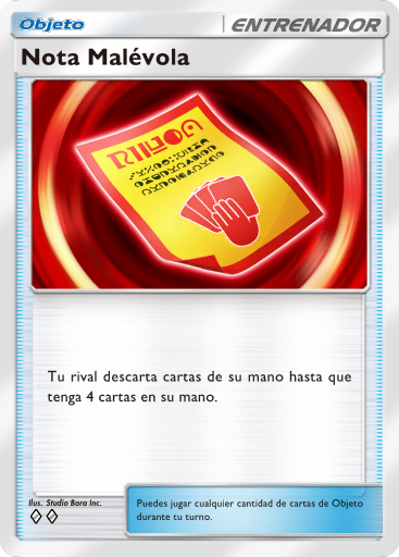 Carta de la expansión Megavariocolor