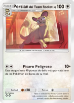 Carta de la expansión La ambición del Team Rocket