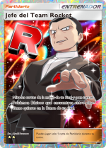 Carta de la expansión La ambición del Team Rocket