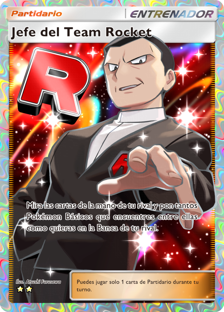 Carta de la expansión La ambición del Team Rocket