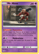 Carta de la expansión Detective Pikachu