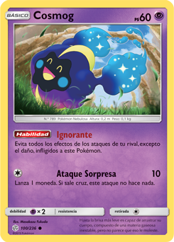 Carta de la expansión Eclipse Cósmico