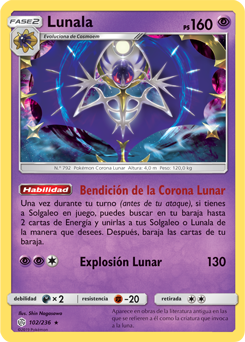Carta de la expansión Eclipse Cósmico