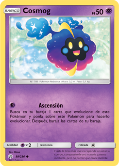 Carta de la expansión Eclipse Cósmico