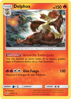 Carta de la expansión Luz Prohibida