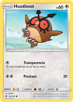 Carta de la expansión Sombras Ardientes