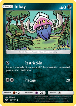 Carta de la expansión Sombras Ardientes